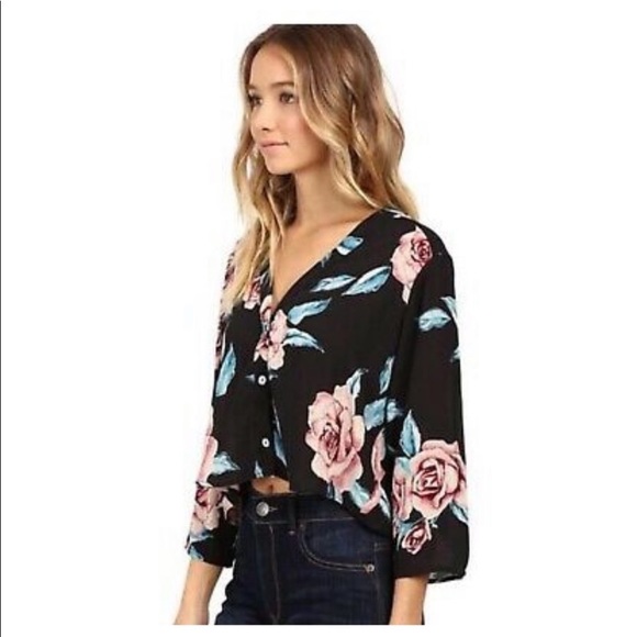 NWT • Show Me Your Mumu • Uptown Button Front Blouse - Picture 5 of 5